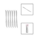 Kit 6 Facas De Mesa Aço Inox Jogo Talheres Kit 6 Facas De Mesa Aço Inox Jogo Talheres