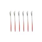 Kit 6 Facas Grandes Slim Estilo Alemão Aço Inoxidavel