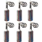 Kit 6 Ferrão Em Aço Inox Para Tocar Boi Kit 6 Ferrão Em Aço Inox Para Tocar Boi