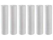 Kit 6 Filtro Refil Cartucho Polipropileno Liso 10 1 Micra