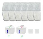 Kit 6 Filtros Para Bebedouro Pet De Carvão Inteligente Gato Animus Healthy Cat