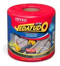 Kit 6 Fita Asfáltica Aluminio Auto Adesiva Vedatudo 15cmX10m
