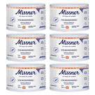 Kit 6 Fita Microporosa Branca 2,5cm X 10m - Missner