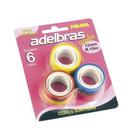 KIT 6 FITAS POLISIL COLORIDAS 12MMx10M ADELBRAS KIT 6 FITAS POLISIL COLORIDAS 12MMx10M ADELBRAS