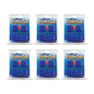Kit 6 Floc Gel 4 Cubos Hidroazul 90g