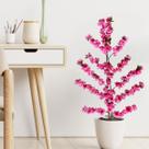 Kit 6 Flores Sakura Artificiais Ótima Opção para Transformar Ambientes no estilo faça você mesmo DIY - DE2023
