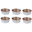 Kit 6 Formas Assadeiras Redonda Para Bolo Alta 24x9cm 4.4l Kit 6 Formas Assadeiras Redonda Para Bolo Alta 24x9cm 4.4l