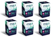 Kit 6 fraldas geriatricas pacote com 07 tiras maxi confort - gg