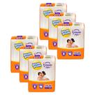 Kit 6 Fraldas Pom Pom Protek Proteção de Mãe Jumbo XG com 20un cada Kit 6 Fraldas Pom Pom Protek Proteção de Mãe Jumbo XG com 20un cada
