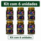 Kit 6 Frascos de Vegetal 15 com 15 Cápsulas cada Veganas Sem Sabor