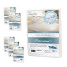 Kit 6 Fronha Protetora Impermeável de Travesseiro Sleep Dry Zíper Não Molha