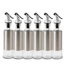 Kit 6 Galheteiro Porta Azeite e Vinagre com Dosador e Anti-respingo 300ml Em Casa Tem