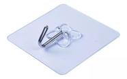 Kit 6 Ganchos Adesivos Plastico Autofixação Parede Cozinha Kit 6 Ganchos Adesivos Plastico Autofixação Parede Cozinha