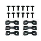Kit 6 Ganchos Da Caçamba + 12 Parafusos M5 Fiat Strada Toro