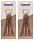 Kit 6 garfos de Mesa Tramontina Havana Aço Inox Kit 6 garfos de Mesa Tramontina Havana Aço Inox