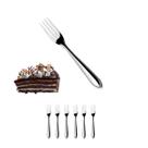 KIT 6 Garfos De Sobremesa em Aço Inox 16,5CM KIT 6 Garfos De Sobremesa em Aço Inox 16,5CM