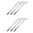 Kit 6 Garra Afinação Bongo Timbal Percussão 12cm + Porca