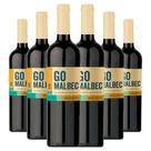 Kit 6 Garrafas Argentino Go Malbec