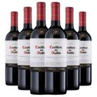 Kit 6 Garrafas Concha Y Toro Casillero Del Diablo Cabernet Sauvignon
