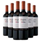 Kit 6 Garrafas Concha Y Toro Casillero Del Diablo Carménère