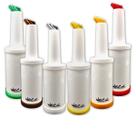 Kit 6 Garrafas de 1 Litro para Barman e Drinks Kit 6 Garrafas de 1 Litro para Barman e Drinks
