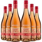 Kit 6 Garrafas Garrafas Vinho Rose Albert Bichot C'est La Vie 750ml