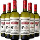 Kit 6 Garrafas Vinho Branco Abrasado Terroir Selection Chardonnay 750ml