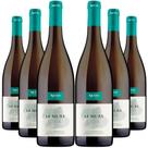 Kit 6 Garrafas Vinho Branco Le Mure Chardonnay 750ml