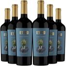 Kit 6 Garrafas Vinho Tinto Carbonero Etico Malbec 750ml