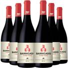 Kit 6 Garrafas Vinho Tinto Portugues Barricado 750ml