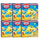 Kit 6 Gelatina Dr. Oetker Sabor Abacaxi 20gr