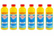 Kit 6 Genco Redutor Ph Menos Líquido 1L Ácido líquido para baixar o pH e a alcalinidade total
