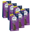 Kit 6 Glade Difusor Aroma Aromatizador Ambiente Lavanda