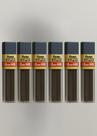 Kit 6 Grafite 0.5mm Hi-Polymer Escrita Confortável Resistente