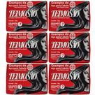 Kit 6 Grampo Teimosão Para Cabelos Nº 7 Preto 50Un - Teimoso Kit 6 Grampo Teimosão Para Cabelos Nº 7 Preto 50Un - Teimoso