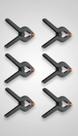 Kit 6 Grampos Alicate Pinça Fundo Infinito 9cm Kit 6 Grampos Alicate Pinça Fundo Infinito 9cm