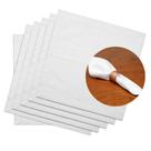 Kit 6 Guardanapo Ponto Ajour de Algodão Luxo Branco 40x40cm Wolff