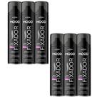 Kit 6 Hair Spray Fixador Forte Mood 400Ml - My Health