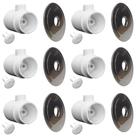 Kit 6 Hidromassagem Piscina Alvenaria Azulejo Inox 50mm Kit 6 Hidromassagem Piscina Alvenaria Azulejo Inox 50mm