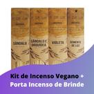 Kit 6 Incensos Artesanais N da Lua Naturais - Hadu Esotéricos e Religiosos