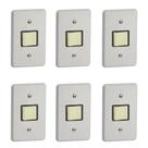 Kit 6 Interruptor Bipolar Paralelo 250V Silentoque 2108 Pial