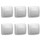 Kit 6 Interruptor Paralelo De Sobrepor 10a Sistemax 675001 Legrand