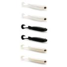 Kit 6 Iscas Artificiais Para Pesca Monster 3X E-Shad 15cm