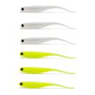 Kit 6 Iscas Artificiais Para Pesca Monster 3X Shad Minnow 10cm Kit 6 Iscas Artificiais Para Pesca Monster 3X Shad Minnow 10cm