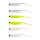 Kit 6 Iscas Artificiais Para Pesca Monster 3X Shad Minnow 18cm Kit 6 Iscas Artificiais Para Pesca Monster 3X Shad Minnow 18cm