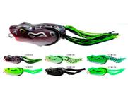 Kit 6 Iscas Artificiais Sapo Pop Frog Albatroz Xy-37 - 5cm (12g)