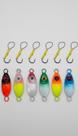 Kit 6 Iscas Micro Jig Slow Baby 4cm 10g Cores Variadas