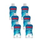 Kit 6 Jimo Secante 100ml Abrilhantador Para Maquina Lava Louça Secante Evita Manchas Facilita Secagem Taça Copo Vidro Brilho Intenso Talheres Prato