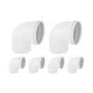 Kit 6 Joelho Para Esgoto De Pvc 50mm X 90º - Tigre