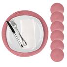 Kit 6 Jogo Americano Redondo Mesa Posta Sousplat Supla Cozinha 38 cm Kit 6 Jogo Americano Redondo Mesa Posta Sousplat Supla Cozinha 38 cm